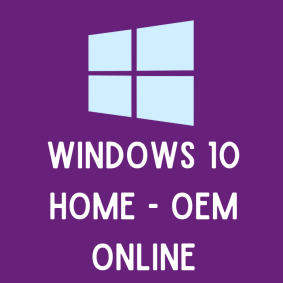 Windows 10 Home - OEM - Digital License Key (Online Activation)