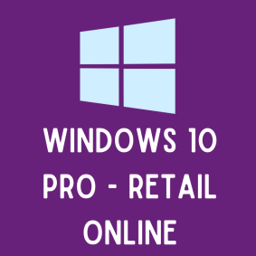 Windows 10 Pro - Retail - Digital License Key (Online Activation)