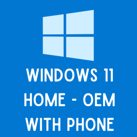 Windows 11 Home - OEM - Digital License Key (Phone Activation)