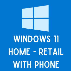 Windows 11 Home - Retail - Digital License Key (Phone Activation)