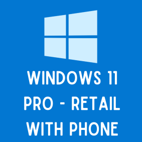 Windows 11 Pro - Retail - Digital License Key (Phone Activation)